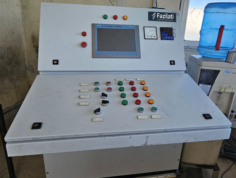 تابلو برق اتوماسیون عملیات سنگ شکن با سی پی یو زیمنس